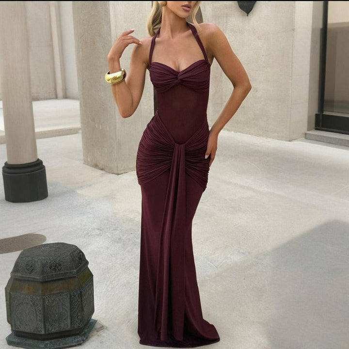 Dress Women Flowing Maxi Sleeveless – Summer