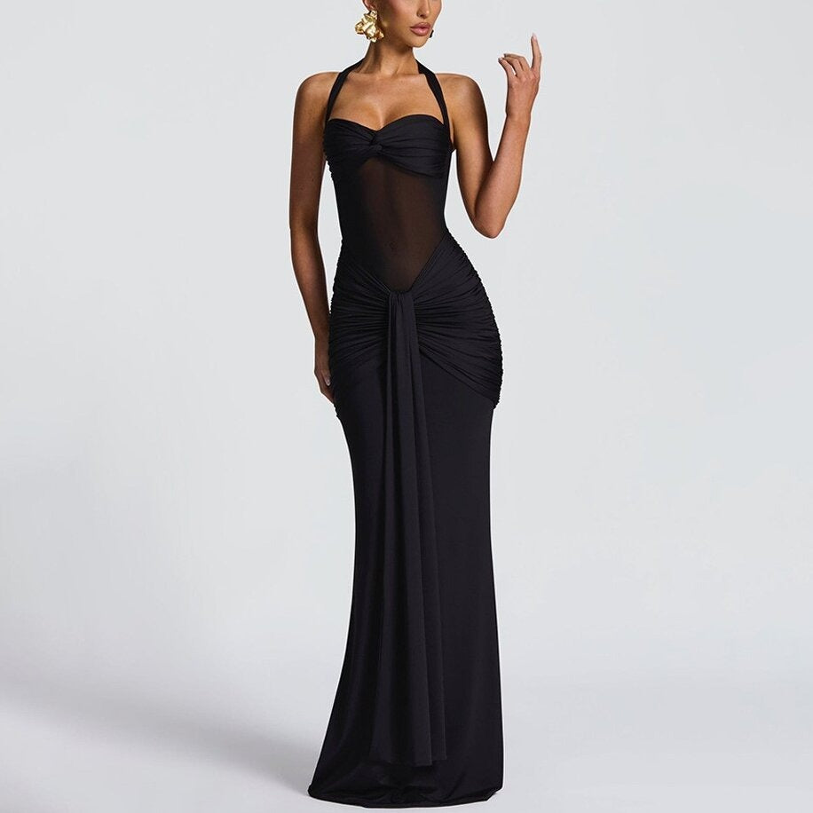 Dress Women Flowing Maxi Sleeveless – Summer