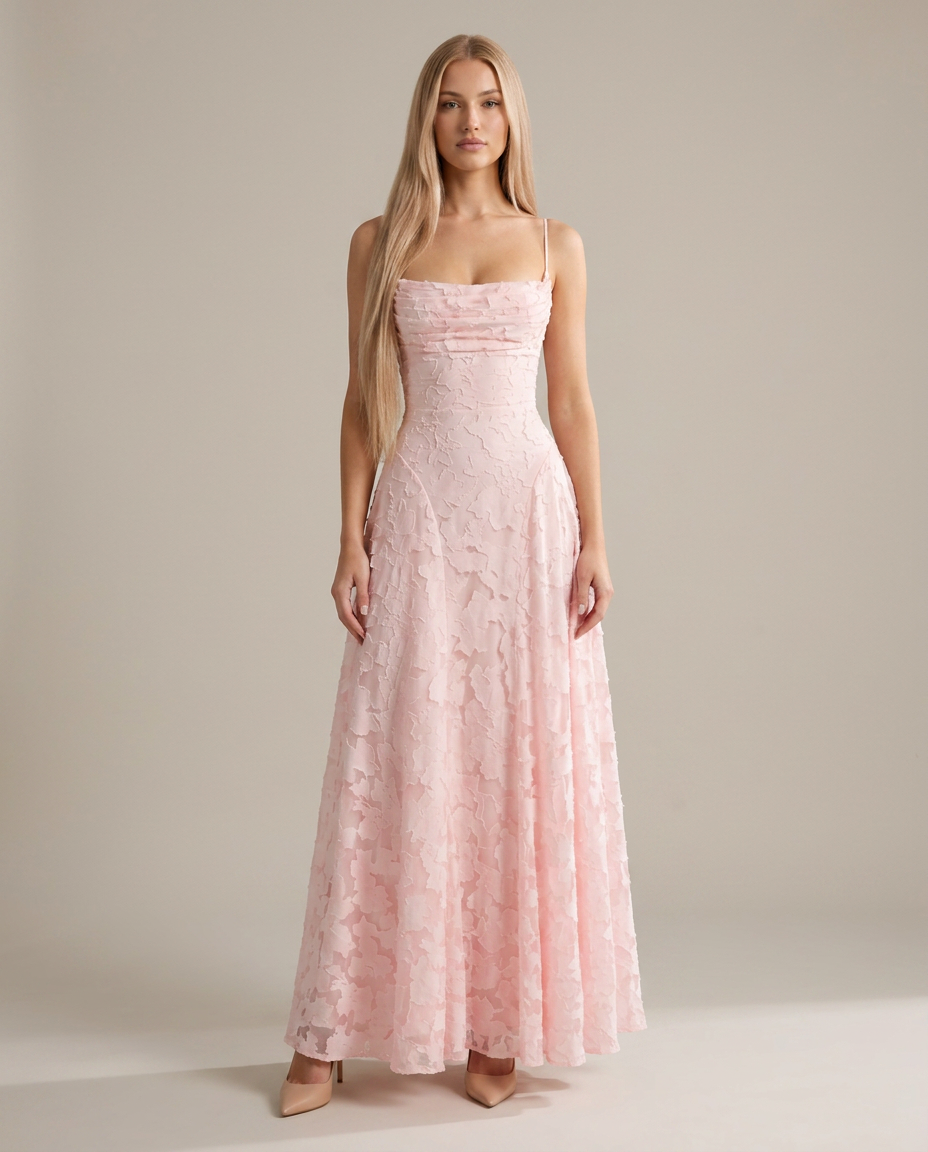 Dress Women Floral Print Maxi – Party