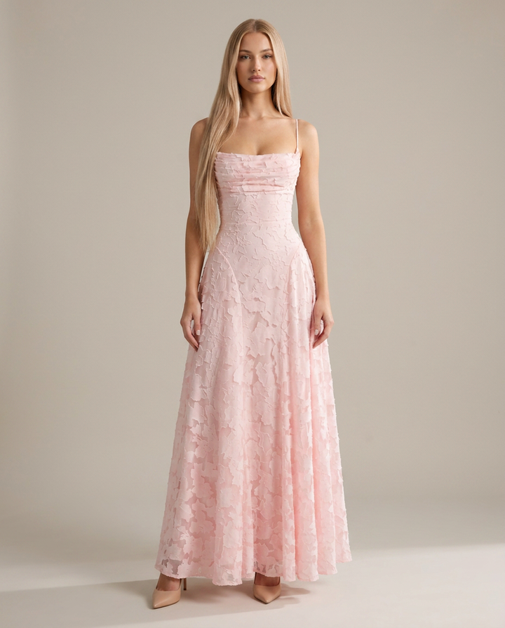 Dress Women Floral Print Maxi – Party