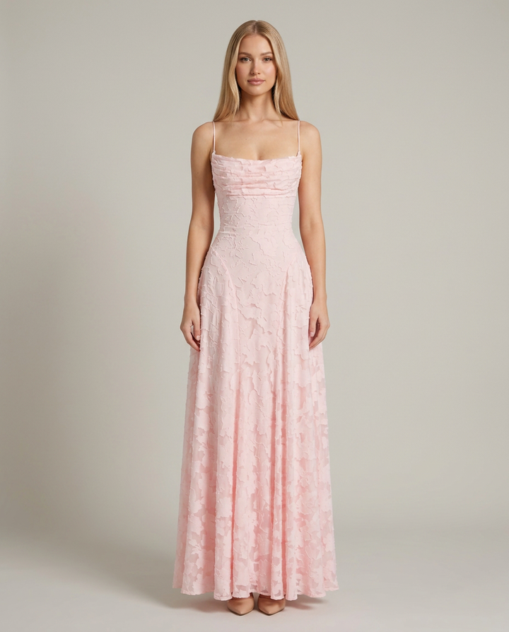 Dress Women Floral Print Maxi – Party