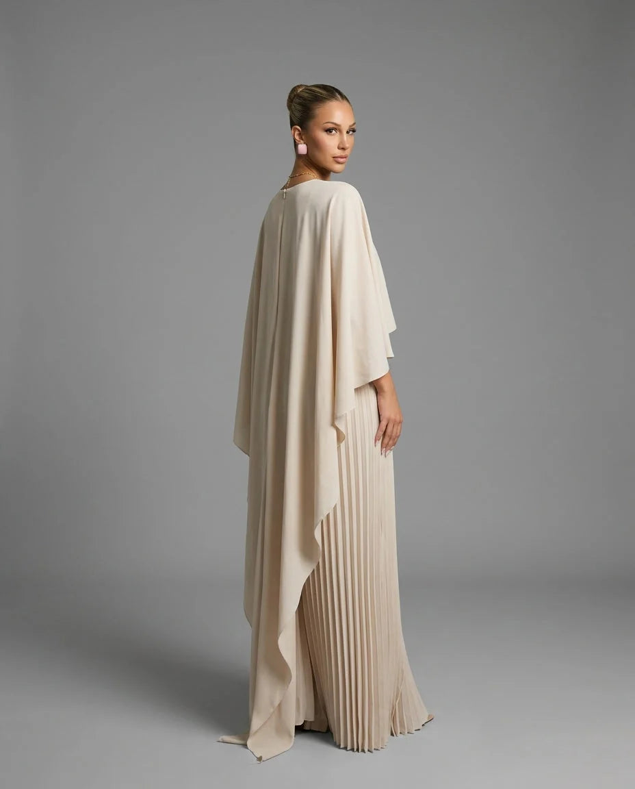 Dress Women Maxi Batwing Sleeve Casual – Casual
