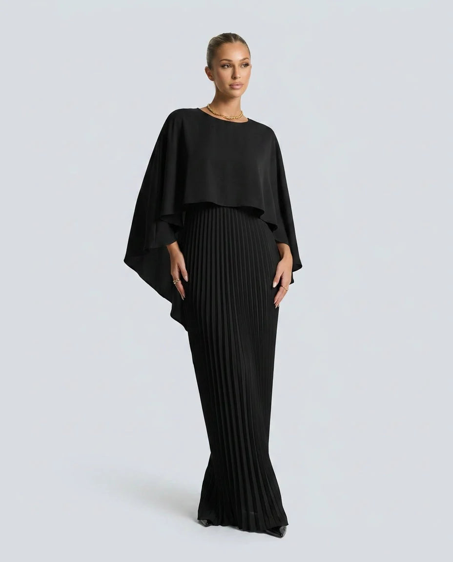 Dress Women Maxi Batwing Sleeve Casual – Casual