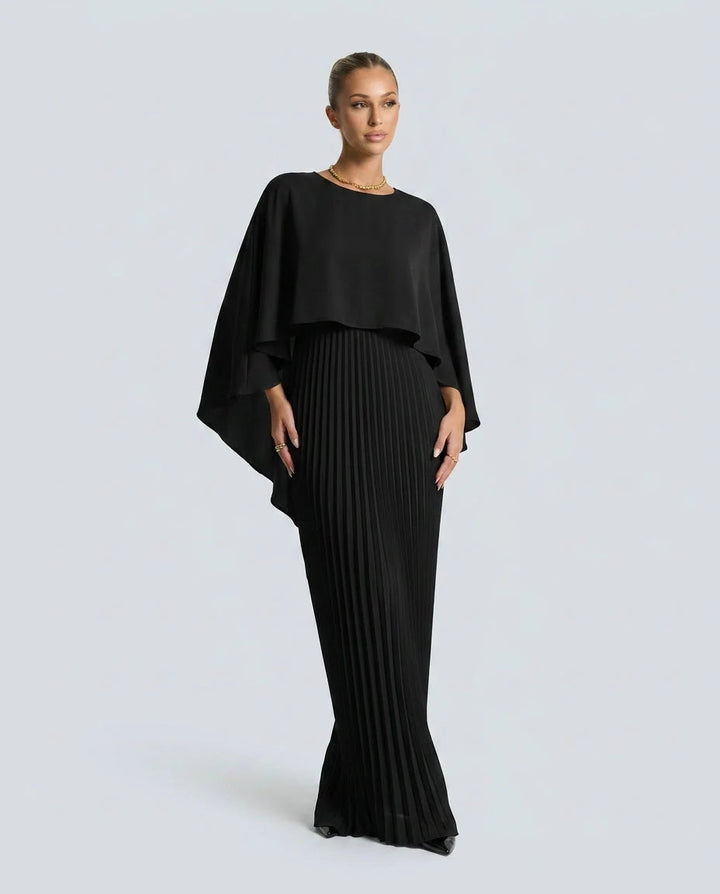 Dress Women Maxi Batwing Sleeve Casual – Casual