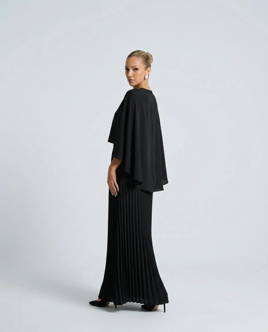 Dress Women Maxi Batwing Sleeve Casual – Casual