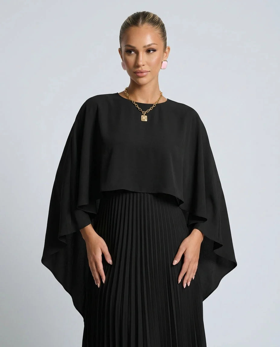 Dress Women Maxi Batwing Sleeve Casual – Casual