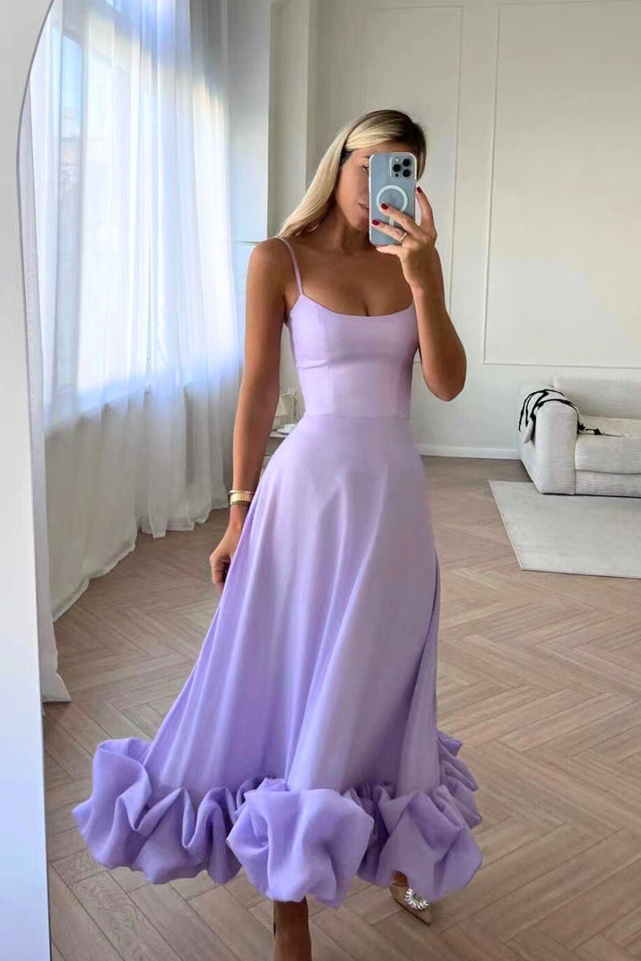 Dress Women Flowing Maxi Light Fabric – Party