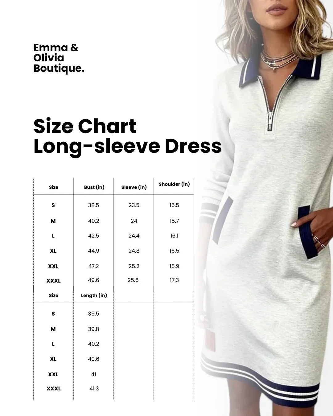 Dress Women Knitted Midi Zip Collar Stripe Detail – Office