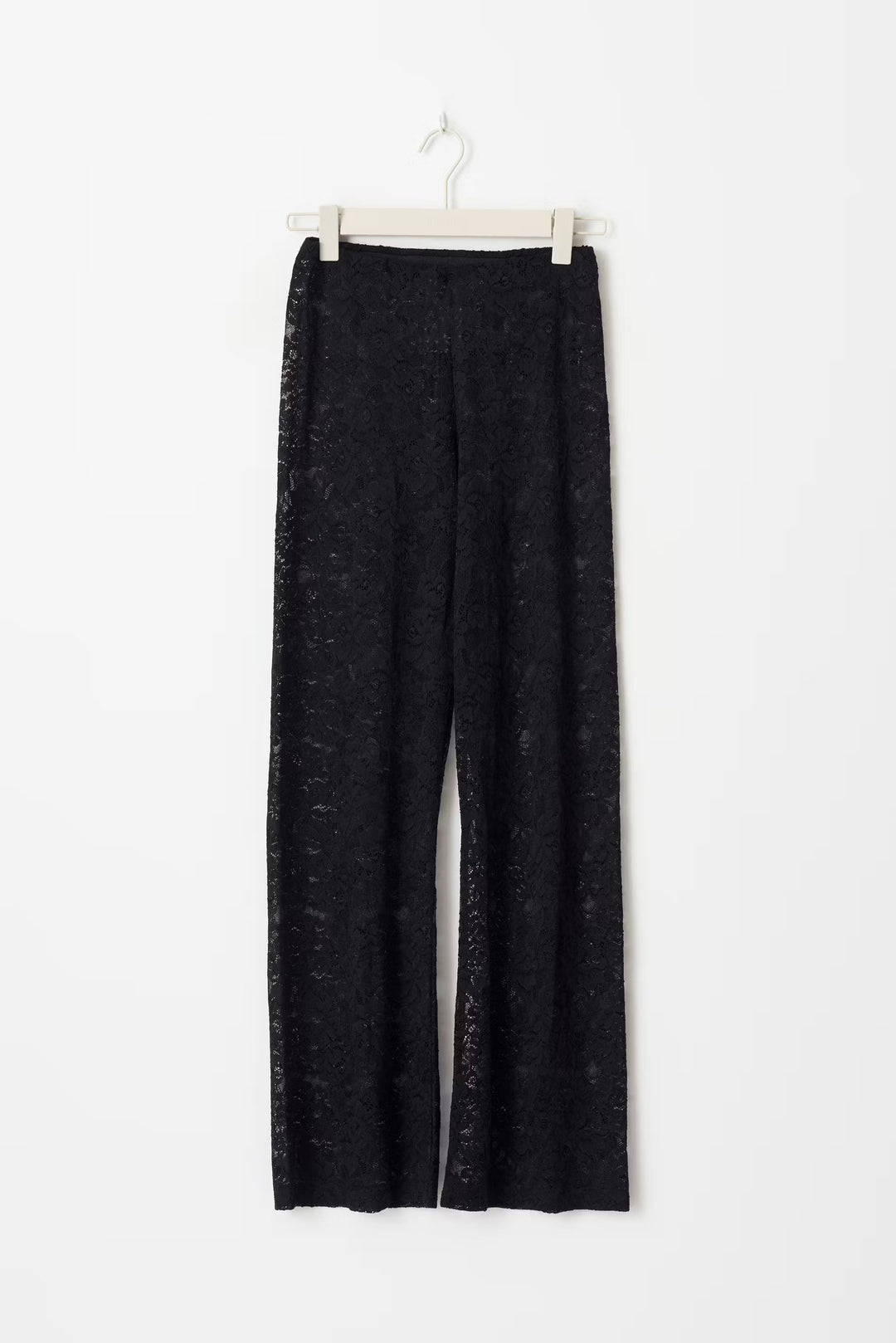 Trousers Women Lace High Waist Flared – Party