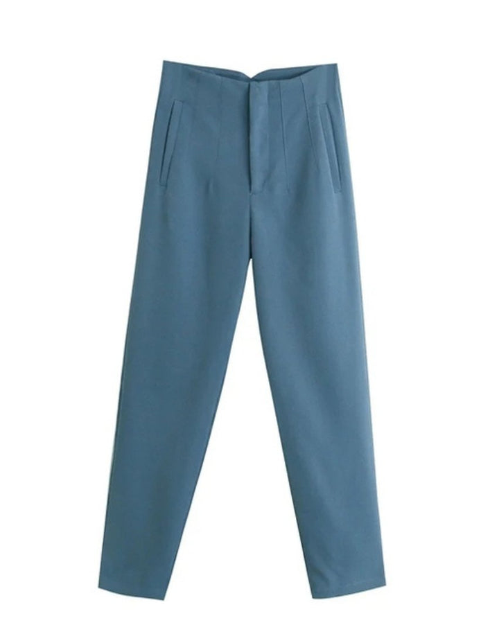 Trousers Women Wrinkle-Free Tailored – Office