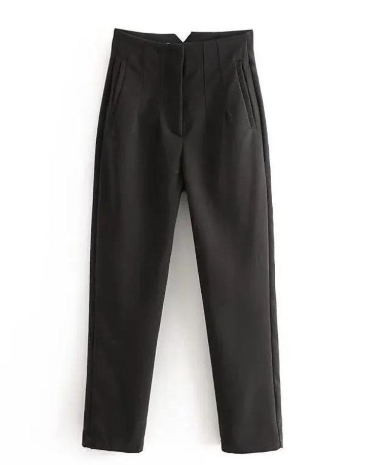 Trousers Women Wrinkle-Free Tailored – Office