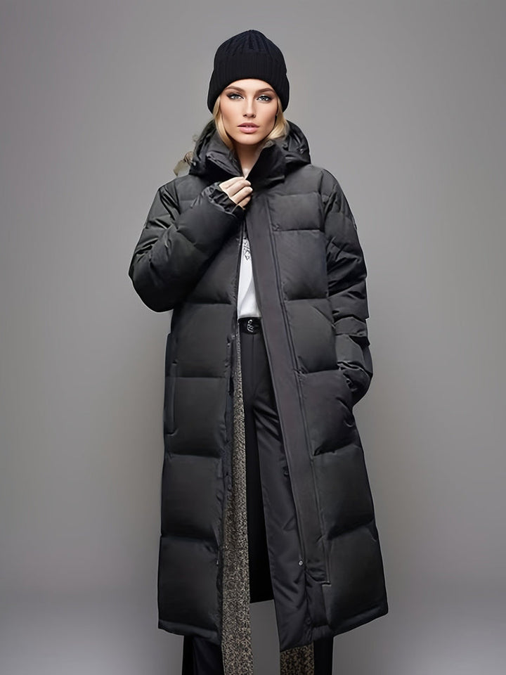 Jacket Women Long Puffer Quilted – Winter