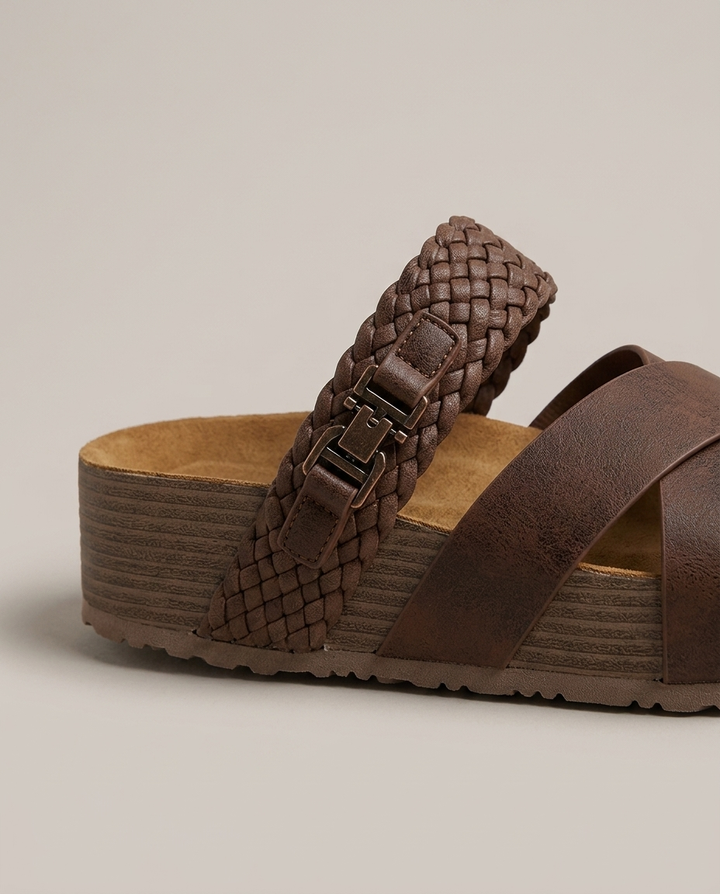 Shoes Women Platform Faux Leather – Summer