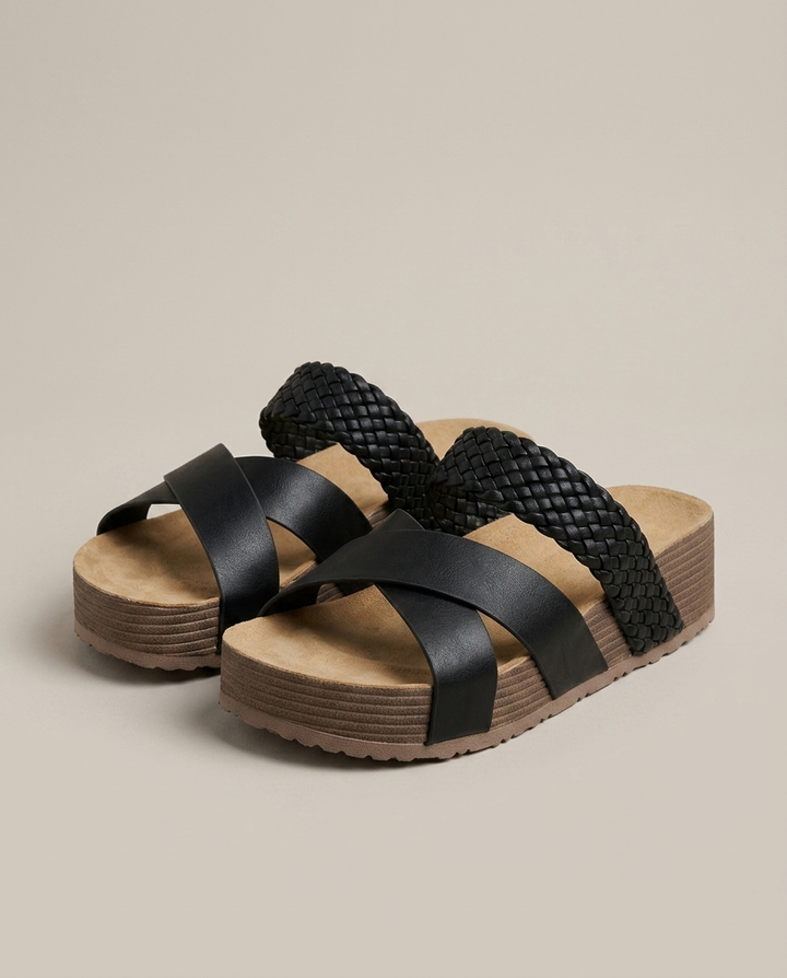 Shoes Women Platform Faux Leather – Summer