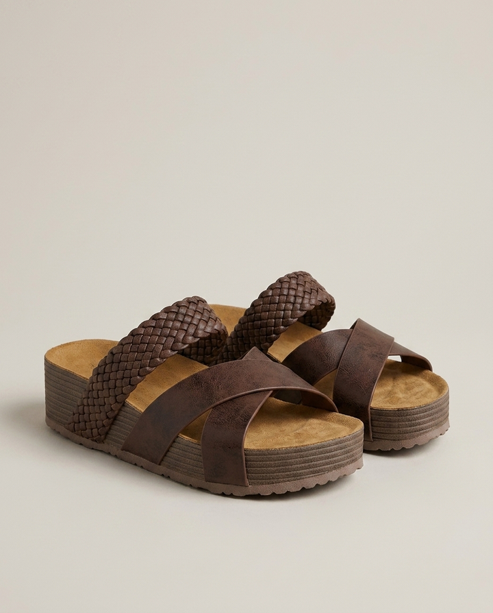 Shoes Women Platform Faux Leather – Summer