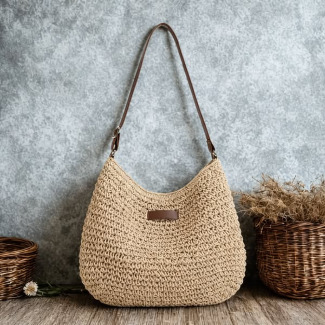 Bag Women Woven Straw Adjustable Strap – Summer