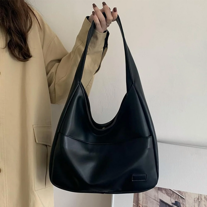 Bag Women Faux Leather with Pockets Casual – Everyday
