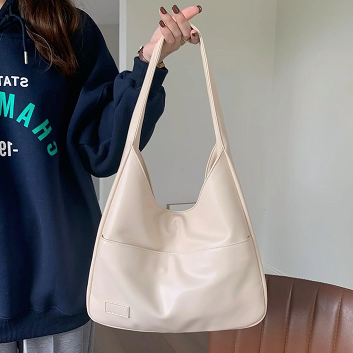 Bag Women Faux Leather with Pockets Casual – Everyday