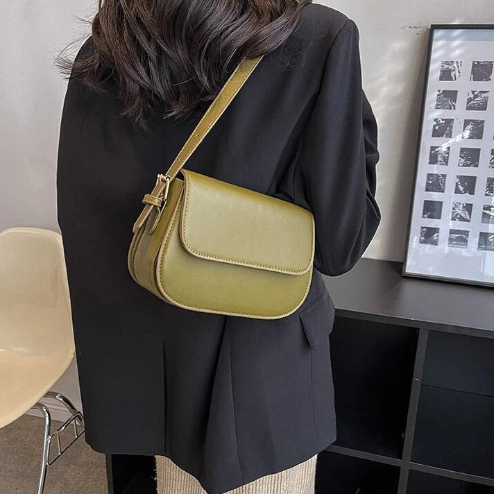 Bag Women Minimalist Shoulder Magnetic Closure – Casual