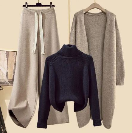 Blazer Set Women Tailored Trousers Top – Office