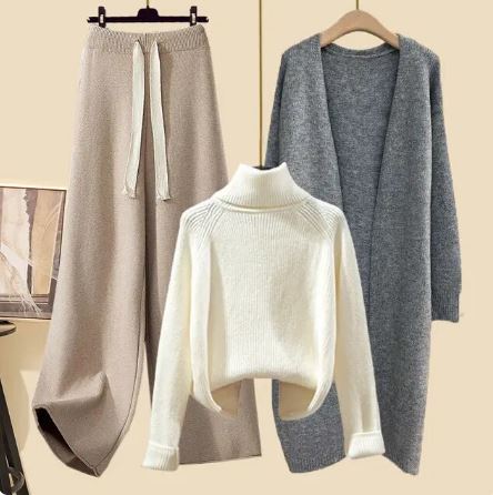 Blazer Set Women Tailored Trousers Top – Office