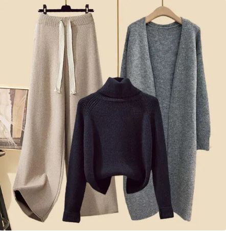 Blazer Set Women Tailored Trousers Top – Office