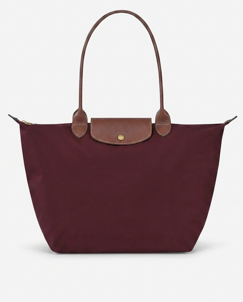 Shopper Bag Women Structured with Flap Pocket – Casual