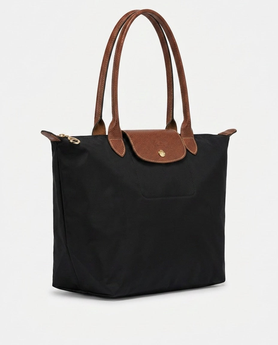 Shopper Bag Women Structured with Flap Pocket – Casual