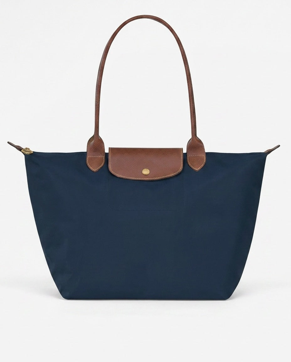 Shopper Bag Women Structured with Flap Pocket – Casual
