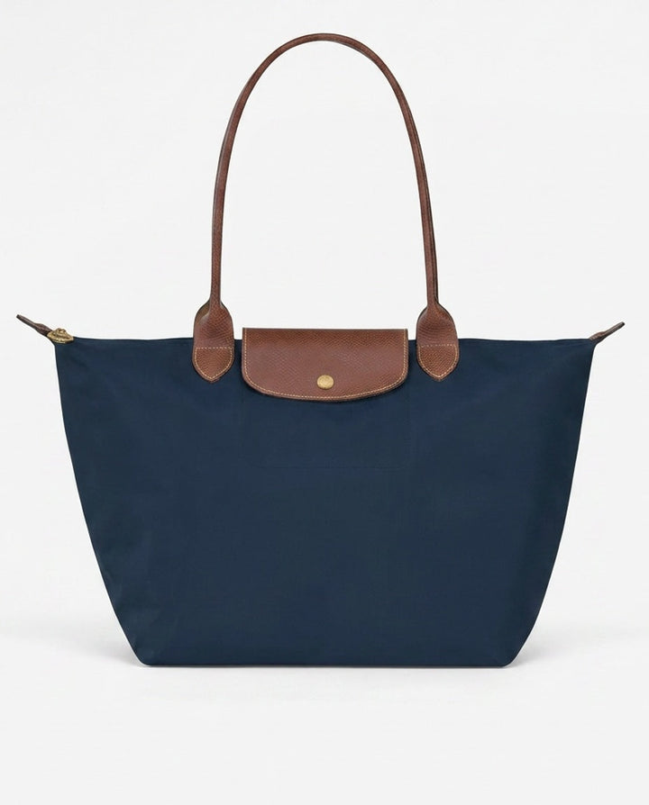 Shopper Bag Women Structured with Flap Pocket – Casual