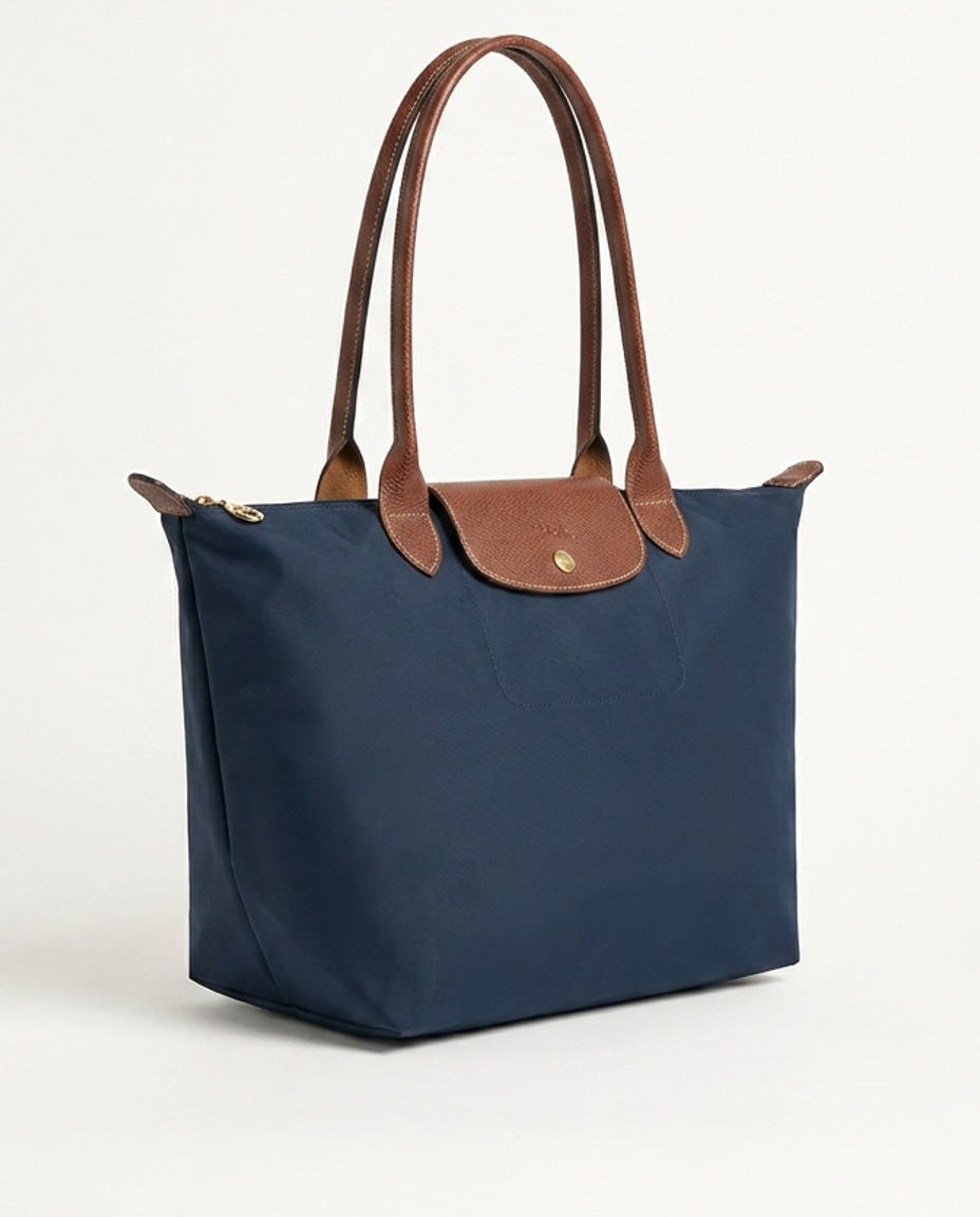 Shopper Bag Women Structured with Flap Pocket – Casual