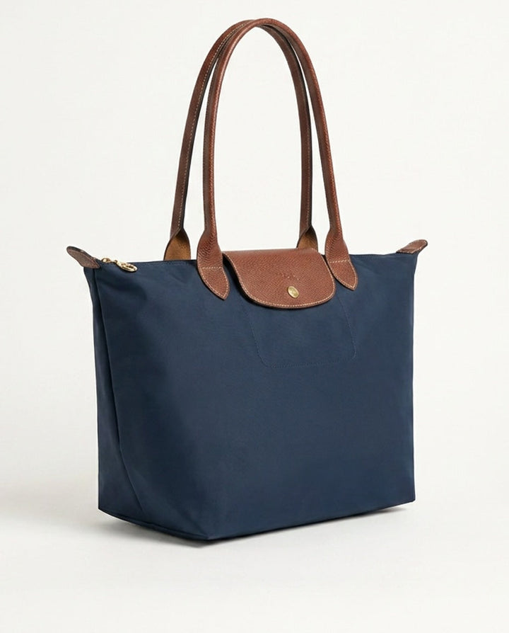 Shopper Bag Women Structured with Flap Pocket – Casual