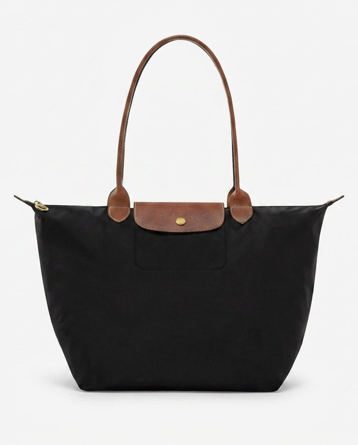 Shopper Bag Women Structured with Flap Pocket – Casual