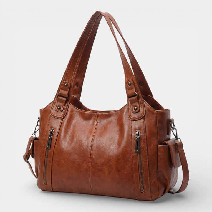 Bag Women Faux Leather Shoulder with Inner Pocket – Casual
