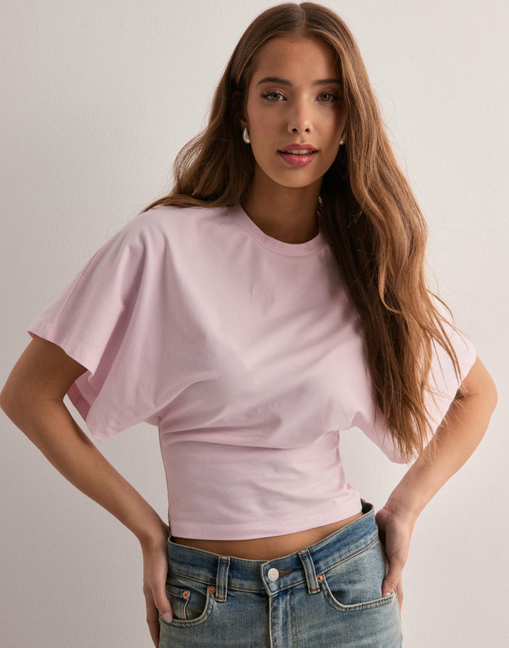 T-Shirt Women Wide Sleeve Cotton – Casual