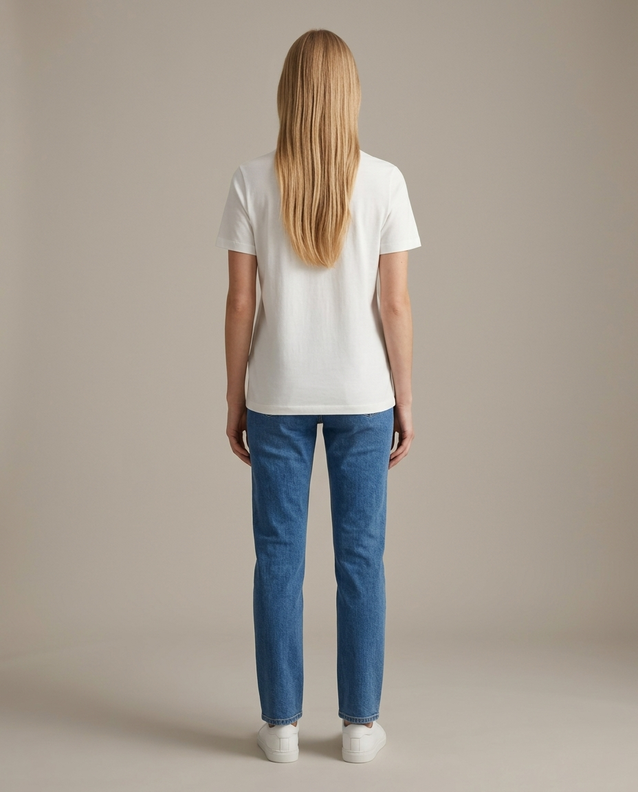 T-Shirt Women Wrap Neckline Cotton – Casual