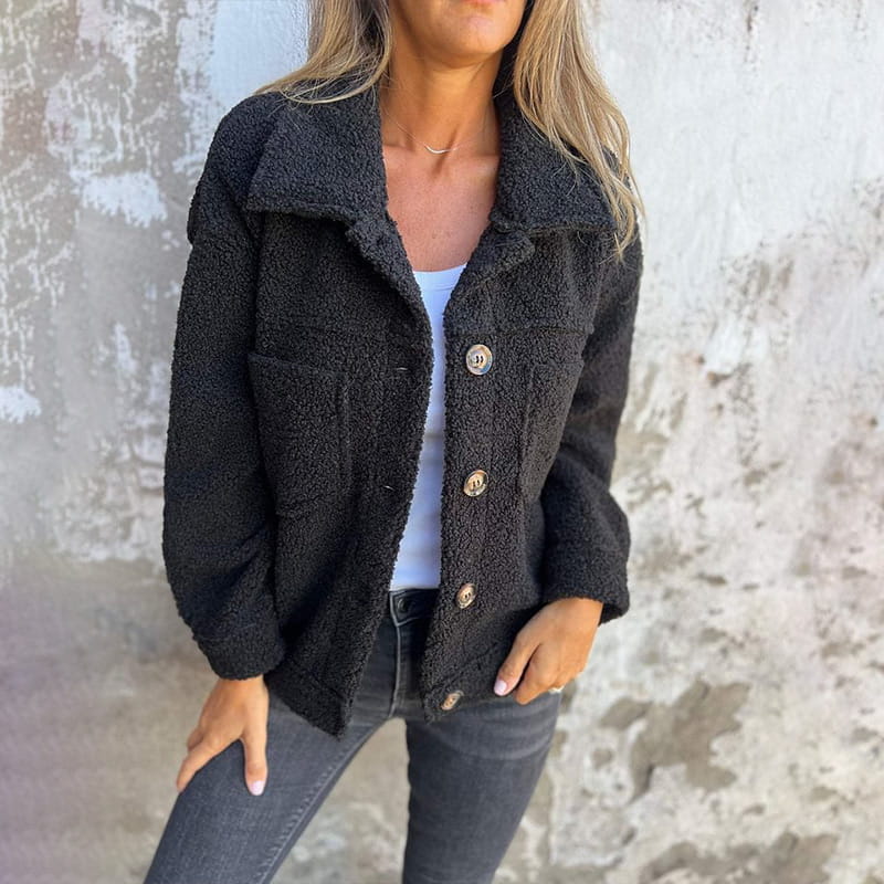 Jacket Women Casual Fleece Teddy – Casual