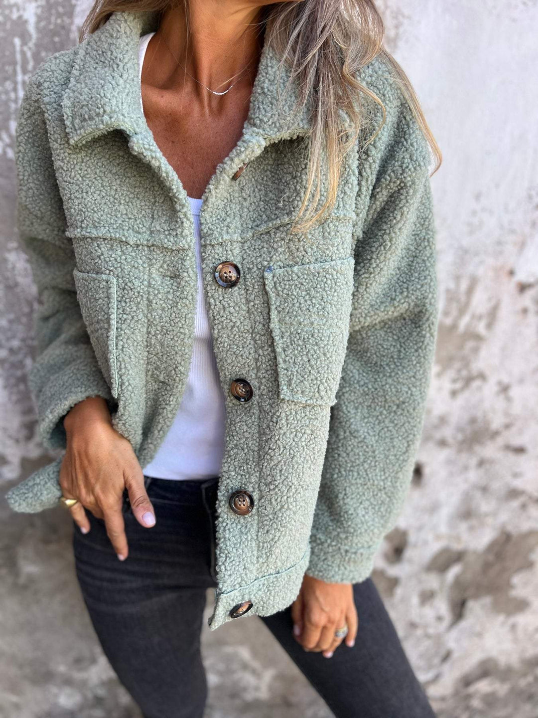 Jacket Women Casual Fleece Teddy – Casual