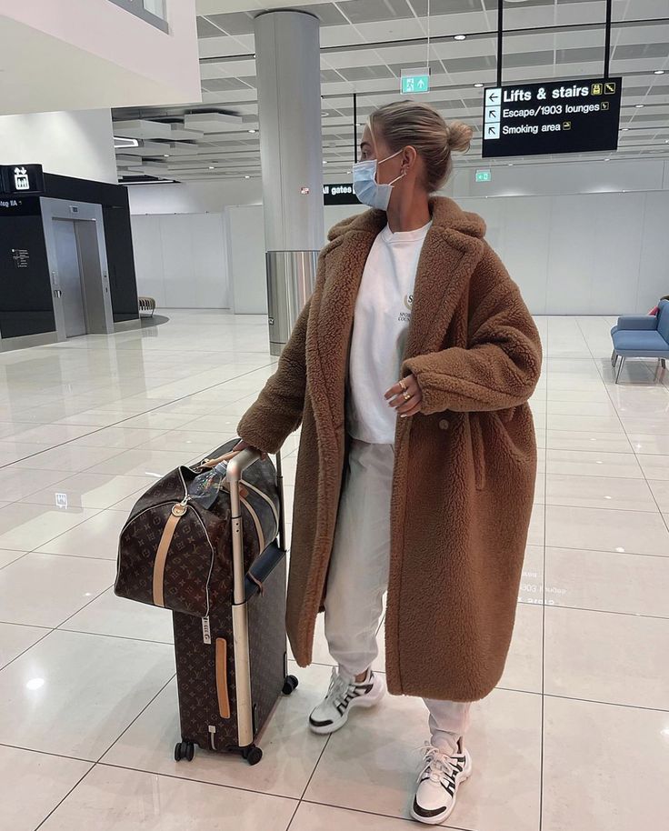 Coat Women Oversized Teddy Long – Winter