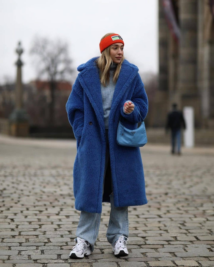 Coat Women Oversized Teddy Long – Winter