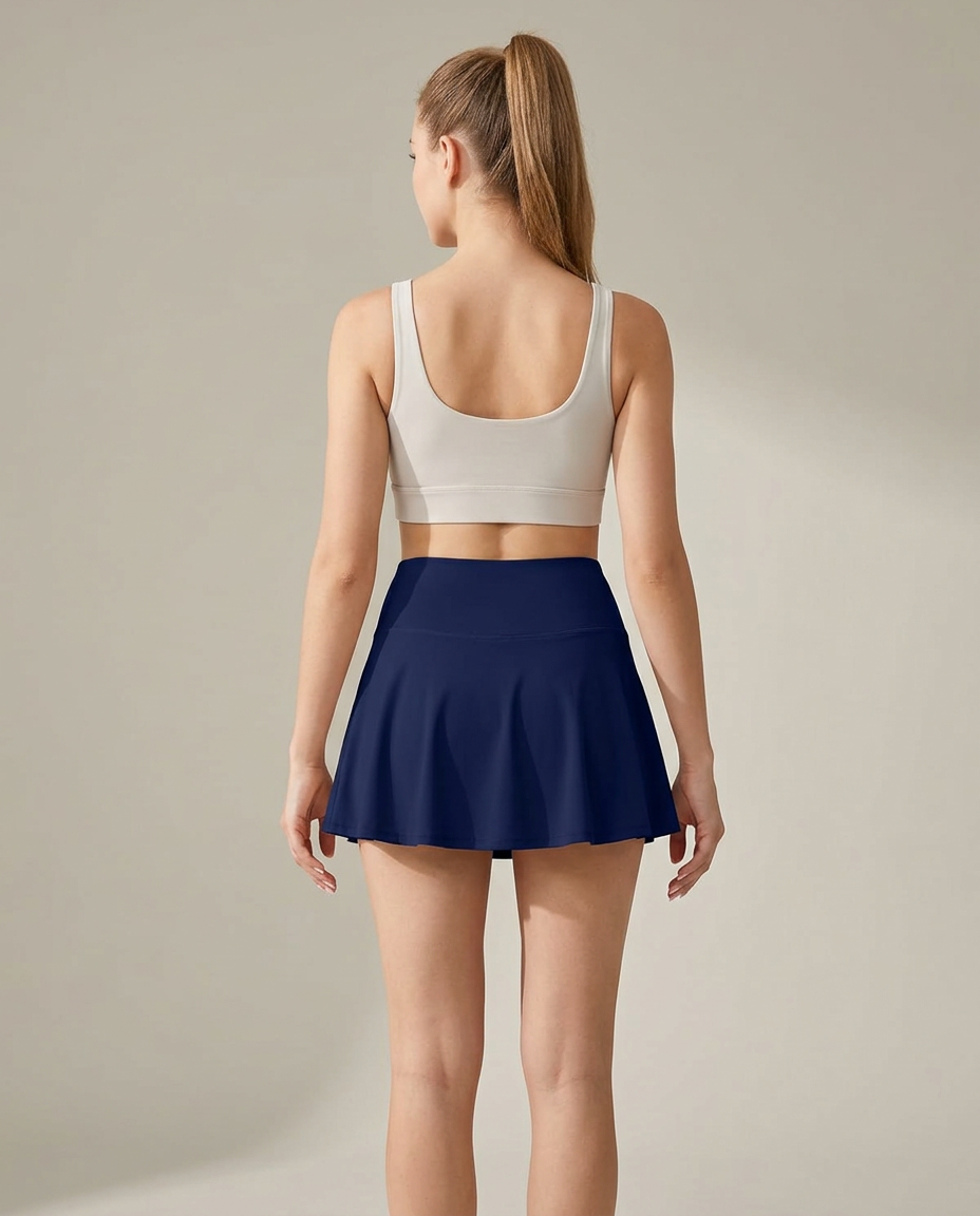 Skirt Women Tennis with Integrated Shorts – Casual