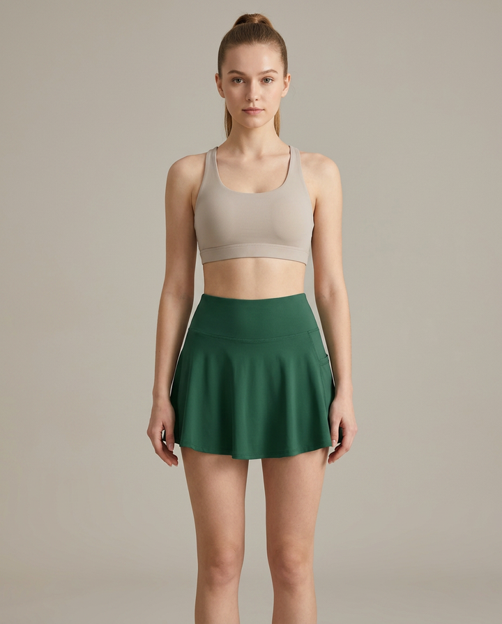 Skirt Women Tennis with Integrated Shorts – Casual