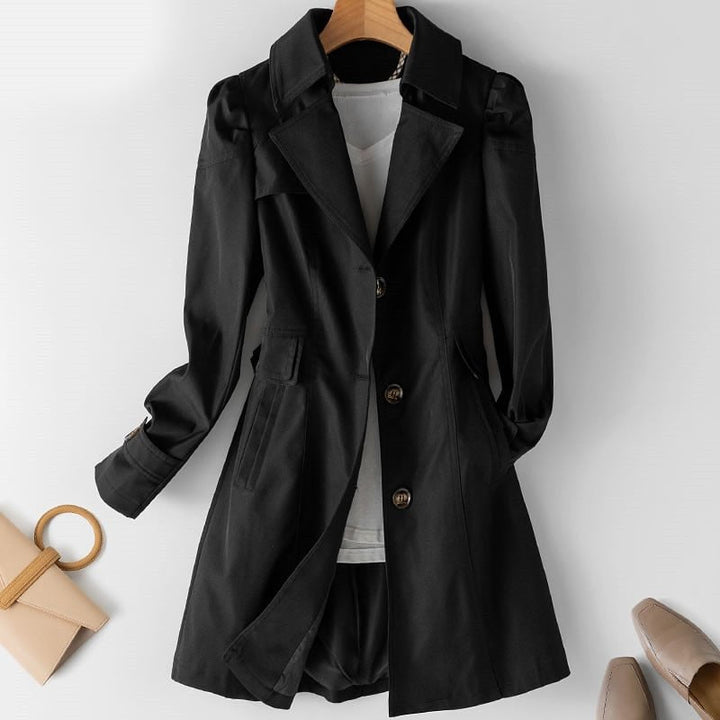 Coat Women Classic Casual Polyester – Casual