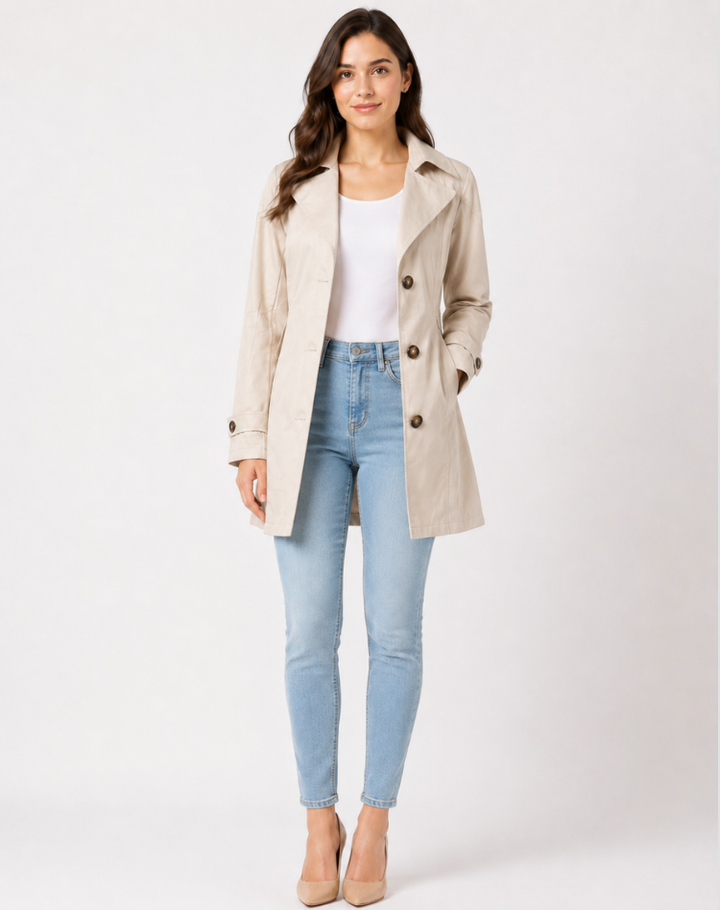 Coat Women Tailored Short – Casual