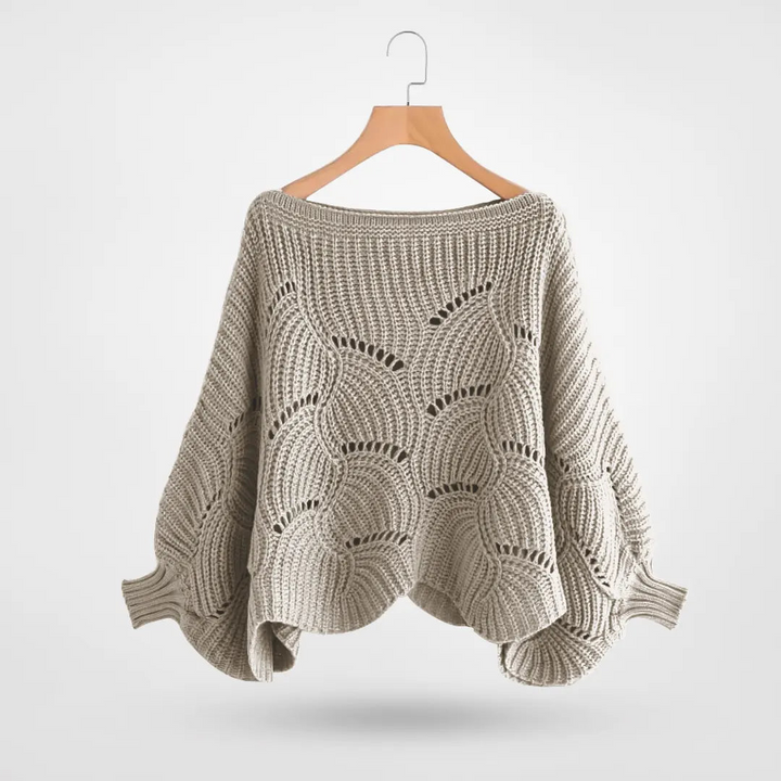 Jumper Women Cropped Knitted Wool – Winter