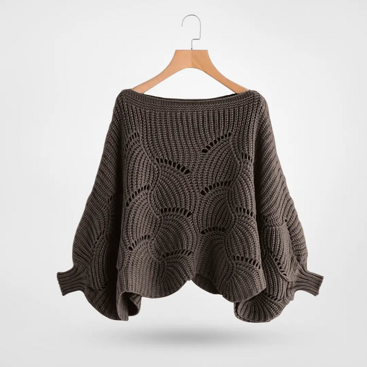Jumper Women Cropped Knitted Wool – Winter
