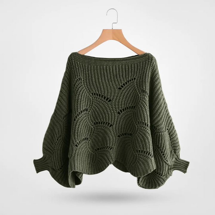 Jumper Women Cropped Knitted Wool – Winter