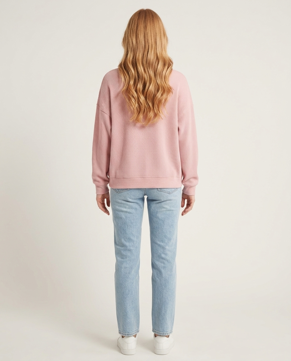 Jumper Women Loose Fit Cotton Blend – Winter