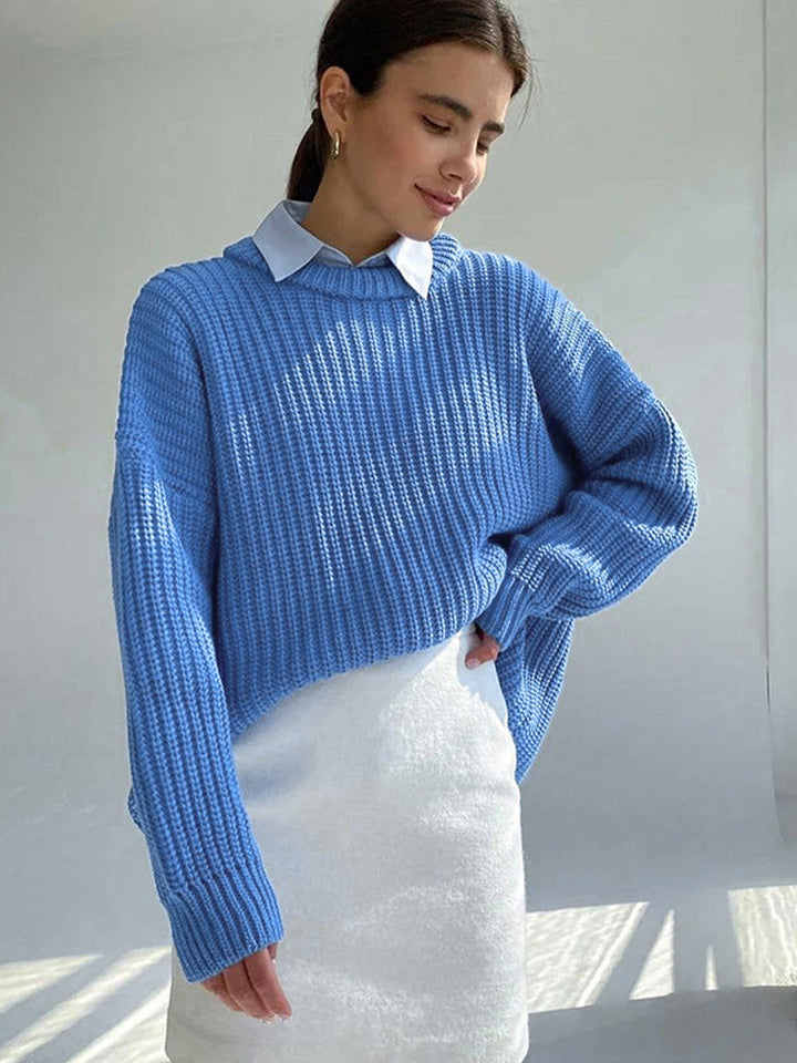 Jumper Women Oversized Chunky Knit – Winter