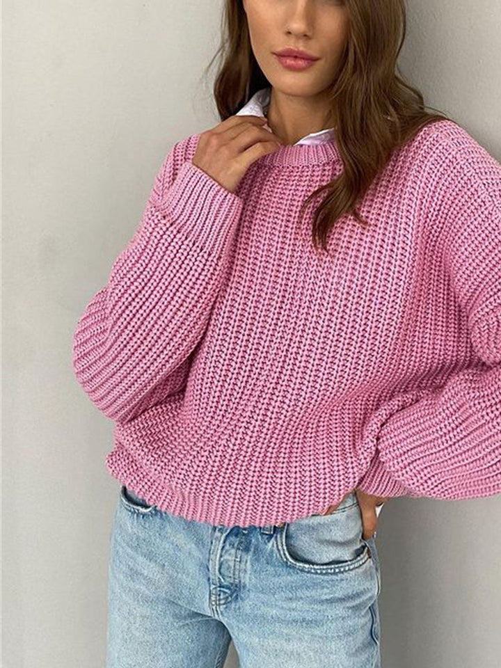 Jumper Women Oversized Chunky Knit – Winter